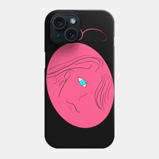 Portrait in Pink Phone Case