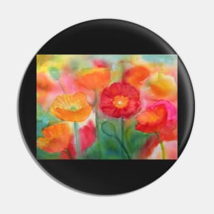 Poppies Pin