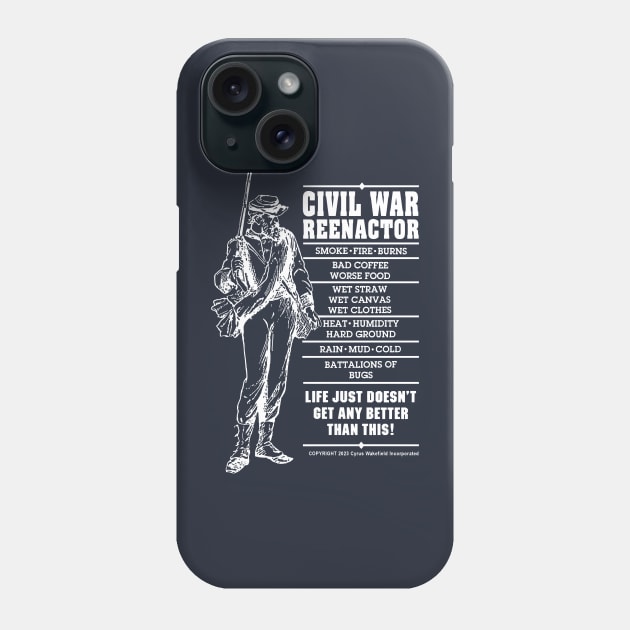 Civil War Reenactor Phone Case by Sutler Cyrus