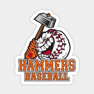 Hammers Baseball Logo Magnet
