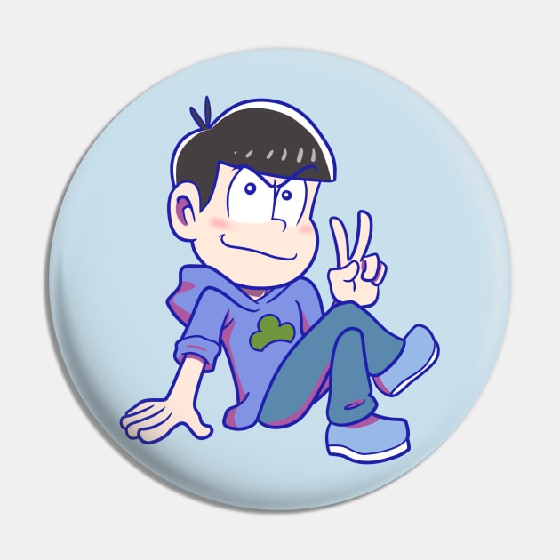 Cute Karamatsu Pin by geekmythology