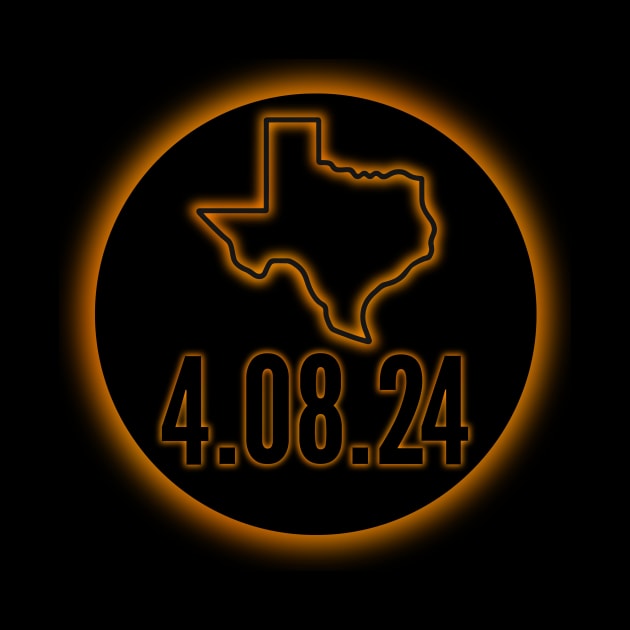 Texas Total solar eclipse 4.08.2024 by Fun Planet