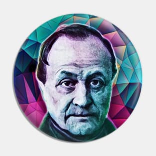 Auguste Comte Portrait | Auguste Comte Artwork 4 Pin