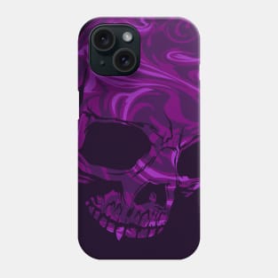 Purple Skull Phone Case