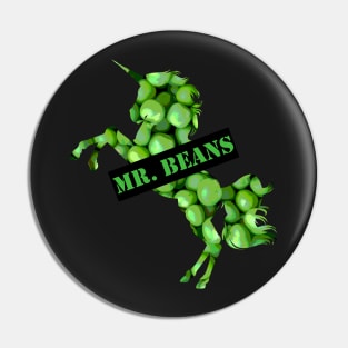 Mr. Beans Unicorn Pin