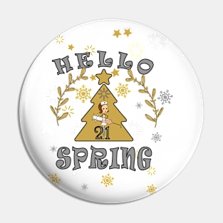 hello spring by chakibium Pin