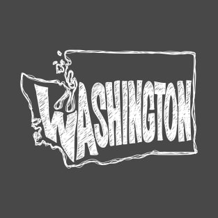 Washington (White Graphic) T-Shirt