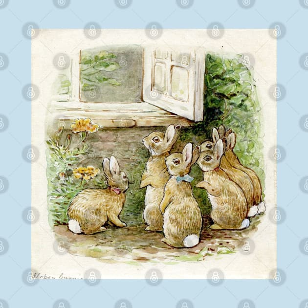 The Tale of the Flopsy Bunnies - Beatrix Potter by forgottenbeauty