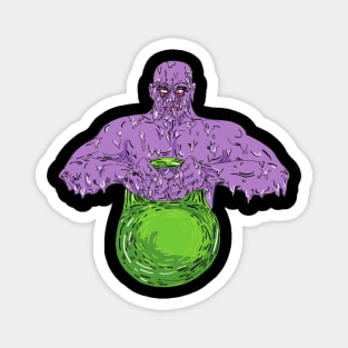 Zombie-Gym Workout Magnet