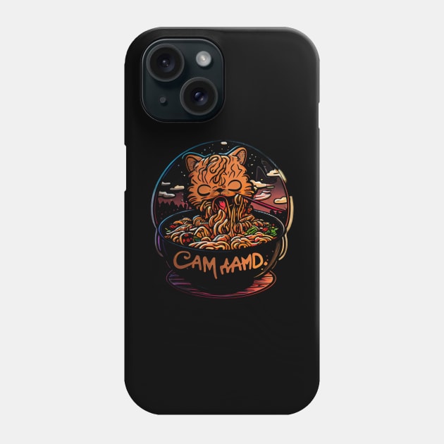 Ramen Garfield Phone Case by gblackid