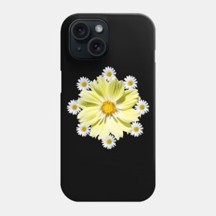 daisy flower tendril cosmosflower daisies floral Phone Case