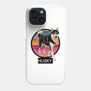 Siberian husky Phone Case