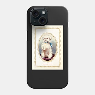 Cute Vintage Christmas Puppy Dog Phone Case