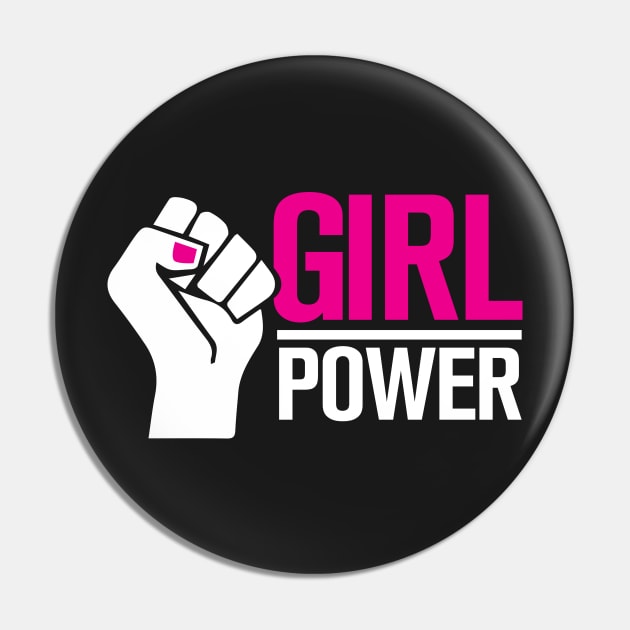 Girl power Feminism Pin by GDLife