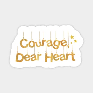 CS Lewis Courage, Dear Heart Magnet