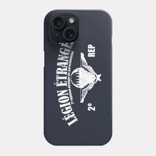 Foreign Legion Paratrooper - 2 Rep (distressed) Phone Case