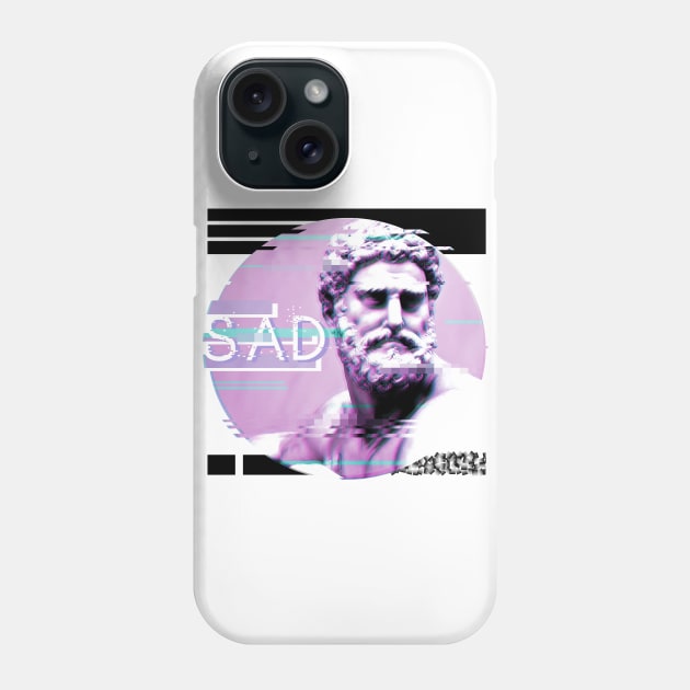 aesthetic SAD Phone Case by FandomizedRose