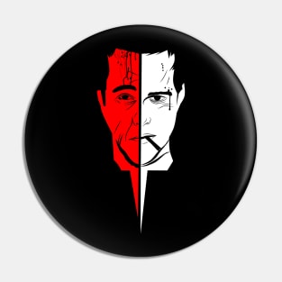 two face different Pin