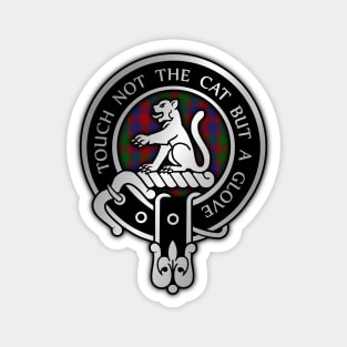 Clan MacGowan Crest & Tartan Magnet