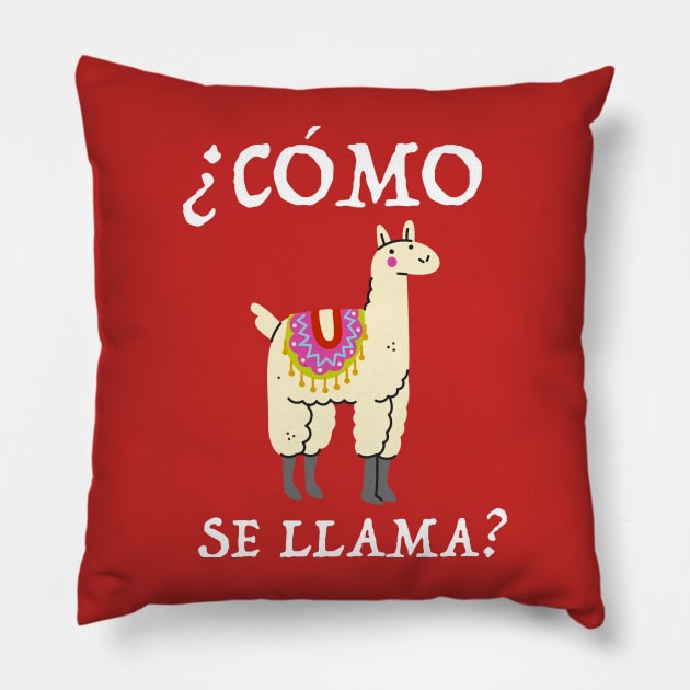 ¿Cómo se llama? Pillow by verde