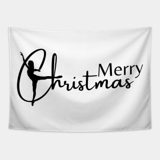 Merry Christmas dancer design Tapestry