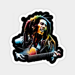 The Legend of Reggae Rasta Music Magnet