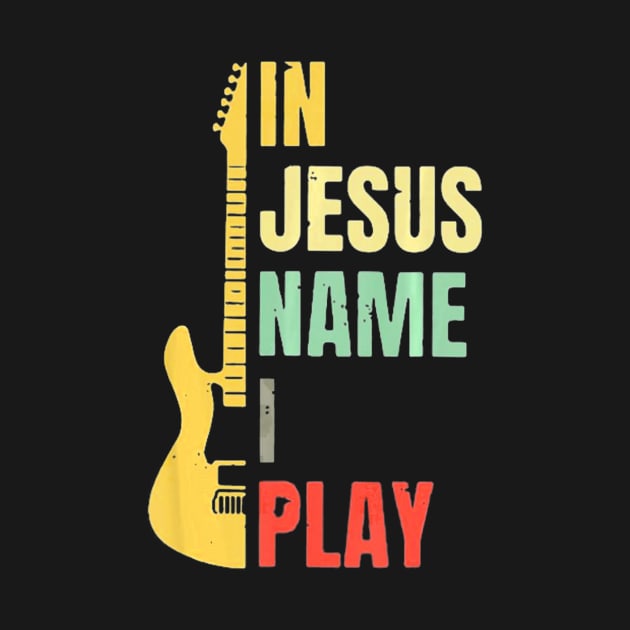 Guitar In Jesus Name I Play by Antoniusvermeu