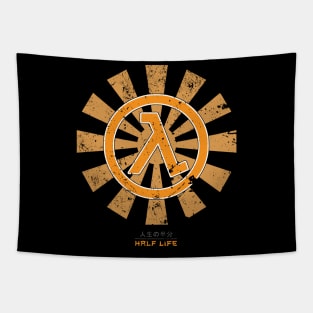 Half Life Retro Japanese Tapestry