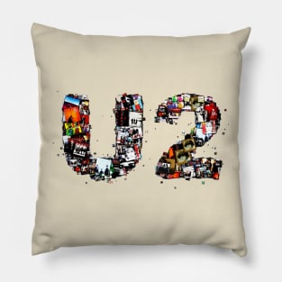 U2 Vintage Pillow