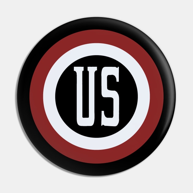 U.S. Agent Shield Pin by ExplodingZombie