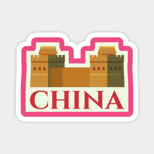 China landmark design Magnet