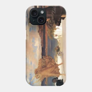 Greek Girls Playing Ball by Frederic Leighton Phone Case