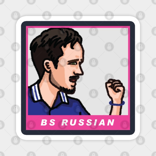 BS RUSSIAN Magnet by dotbyedot