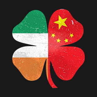 Chinese Irish Shamrock China Ireland St. Patrick's Day T-Shirt
