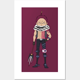 Charlotte Katakuri - One Piece Manga Panel color version Sticker