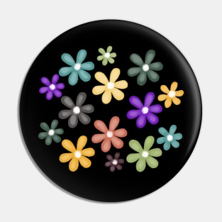 gemstone flowers Pin