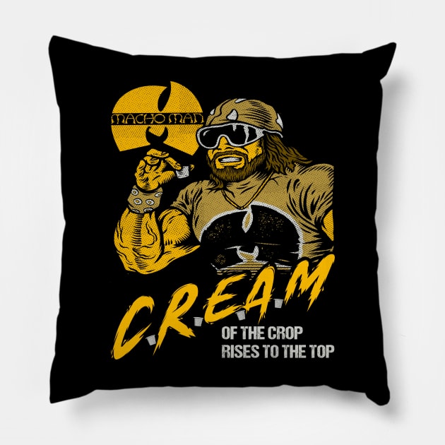 C.R.E.A.M of the crop Pillow by joeyjamesartworx