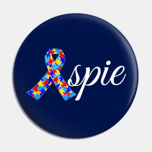 Proud Aspie Asperger Syndrome Pin