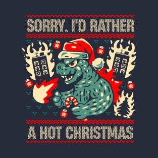 Godzilla Christmas T-Shirt