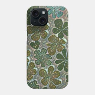 Scattered Clover 7 (MD23Pat004b) Phone Case