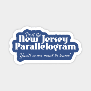 Visit the New Jersey Parallelogram! Magnet