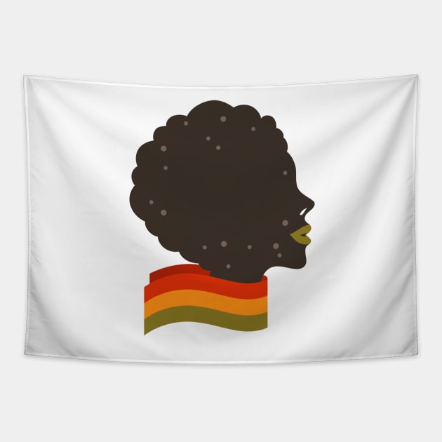 Black pride /Black history month Africa /BLACK PRIDE Tapestry by Misfit04