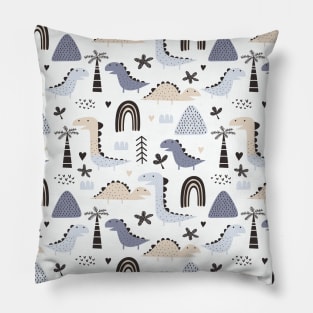 Cute Dinosaur Pattern Pillow