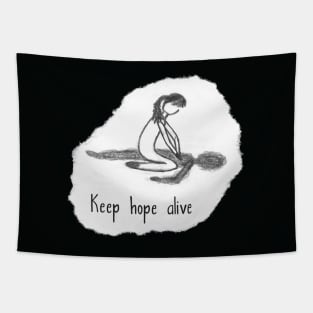 Keep Hope Alive Tapestry