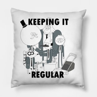 Keeping it a Regular Show Pillow