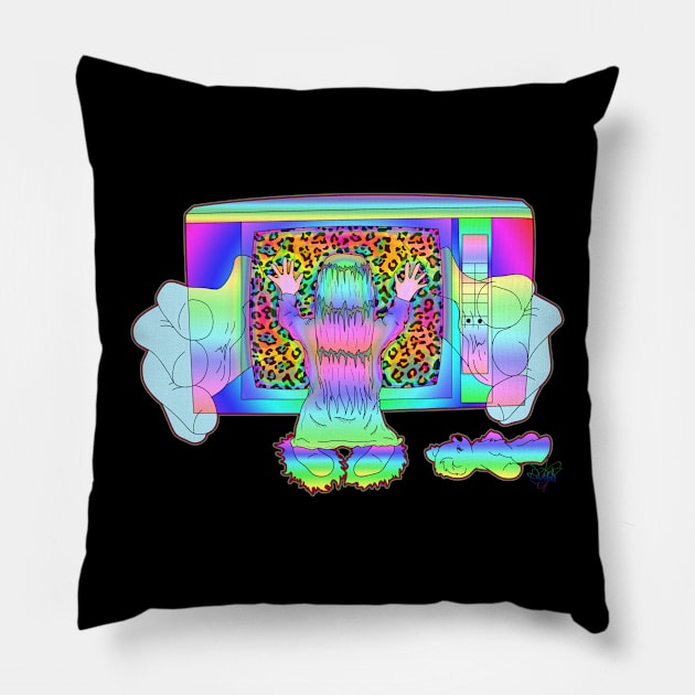 They're Heeee'reeee Pillow by schockgraphics