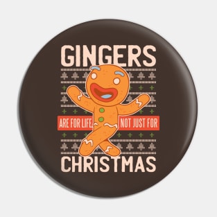 Gingerbread Quote Pin