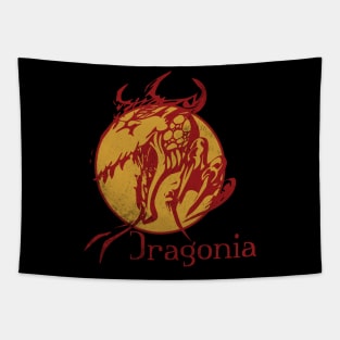 Kobold press, dragonia vintage Tapestry