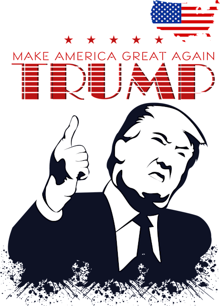 trump make america great again Kids T-Shirt by CloudyStars