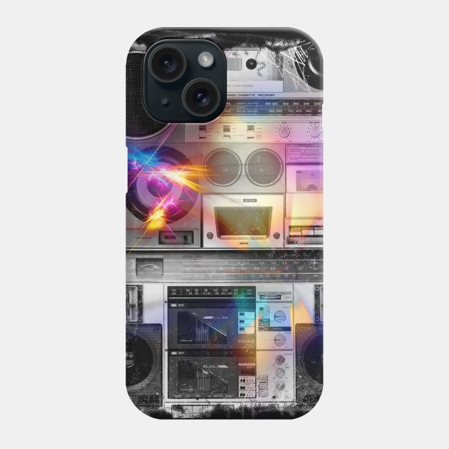 Retro Stereo Phone Case by Buy Custom Things